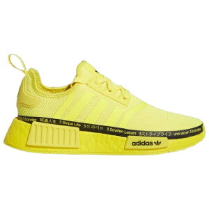 AfB_X IWiX fB[X Xj[J[ adidas Originals NMD R1 Casual Sneakers - Yellow/Yellow/Black