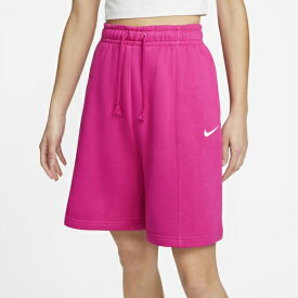 ナイキ レディース ハーフパンツ Nike Collection Fleece Shorts - Pink/White