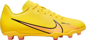 �i�C�L �L�b�Y �W���j�A �T�b�J�[ �X�p�C�N �}�[�L�����A�� ���F�C�p�[ Nike Kids' Mercurial Vapor 15 Club FG Soccer Cleats - Yellow/Orange ���F �C�G���[