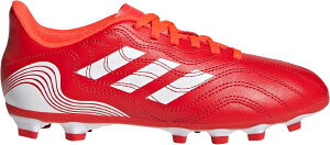 �A�f�B�_�X �L�b�Y �W���j�A �T�b�J�[ �X�p�C�N adidas Kids' Copa Sense .4 FXG Soccer Cleats - Red/White �� ���b�h