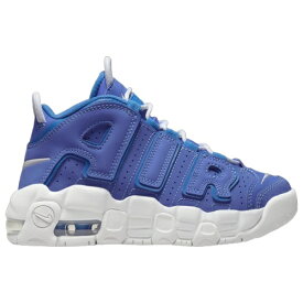 ナイキ キッズ ジュニア スニーカー Nike Air More Uptempo PS - Med Blue/White