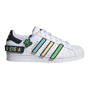 AfB_X LbY Xj[J[ adidas Originals Superstar Casual Sneakers GS - White/Black/Multicolor