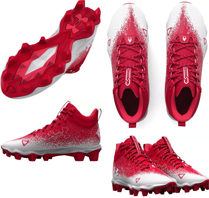 アメフト用 スパイク Under armour 変わり果て ハイカット