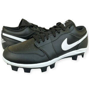 [ iCL W[_ Y 싅 |CgXpCN g1 [ [Jbg Nike Men's Jordan 1 Retro MCS Baseball Cleats - Black/White