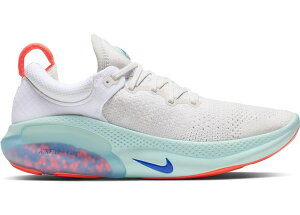 �i�C�L ���f�B�[�X Nike Joyride Run Flyknit Running Shoes �����j���O�V���[�Y White/Racer Blue/Platinum Tint