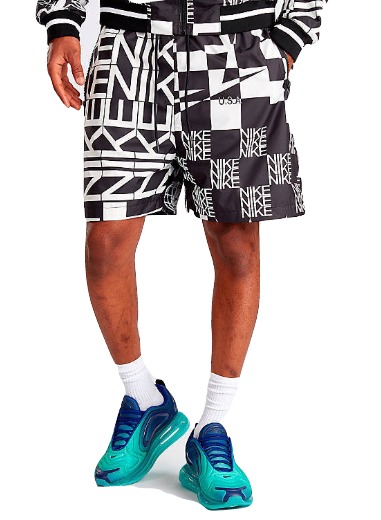 現在10/21より発送の目安 送料無料 ナイキ メンズ ハーフパンツ Nike Sportswear Allover Print Shorts 半ズボン Sail