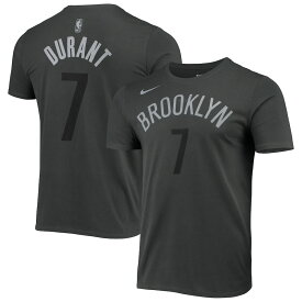 ナイキ メンズ Kevin Durant Brooklyn Nets Nike Icon Performance T-Shirt Tシャツ 半袖 Gray