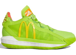 AfB_X Y fC6 obV adidas Dame 6 "McDonalds" - Solar Green/Solar Orange/Team Raven Green