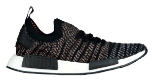 AfB_X Y adidas Originals NMD R1 STLT Primeknit Xj[J[ jOV[Y Black/Grey/Red