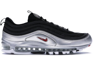 iCL Y GA}bNX97 Nike Air Max 97 Silver Black Xj[J[ BLACK/VARSITY RED-METALLIC