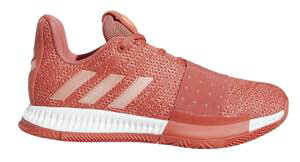 AfB_X {[CY/LbY/fB[X adidas Harden Vol. 3 obV n[f Easy Coral/Speed Coral/Chalk Coral