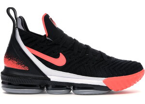 �i�C�L �����Y ���u����16 Nike Lebron 16 Black Hot Lava �o�b�V�� BLACK/HOT LAVA-FLAT SILVER
