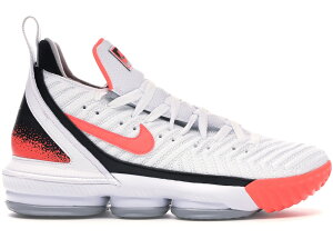�i�C�L �����Y ���u����16 Nike Lebron 16 White Hot Lava �o�b�V�� WHITE/HOT LAVA-FLAT SILVER