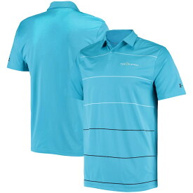 アンダーアーマー メンズ "THE PLAYERS" Under Armour Target Stripe Performance Polo ポロシャツ 半袖 ゴルフ Teal