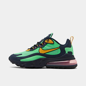 ナイキ メンズ エアマックス270 NIKE AIR MAX 270 REACT CASUAL SHOES スニーカー Electro Green/Yellow Ochre/Obsidian