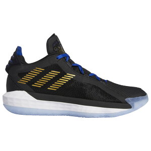 AfB_X Y fC6 adidas Dame 6 obV Black/Gold Metallic/Team Royal Blue