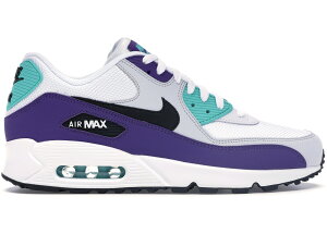 iCL Y Nike Air Max 90 "Grape" Xj[J[ WHITE/BLACK-HYPER JADE-COURT PURPLE-PURE PLATINUM GA}bNX90