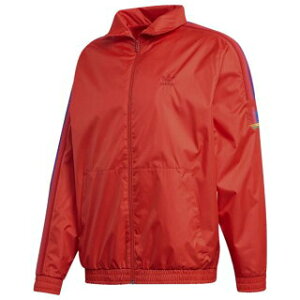 AfB_X IWiX Y adidas Originals 3D Trefoil Track Jacket gbNWPbg EBhu[J[ Active Red