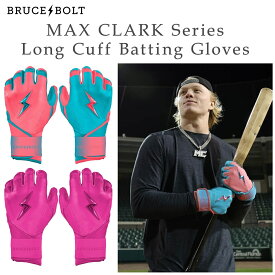 ブルースボルト バッティンググローブ クラークモデル ロング 野球 バッティング手袋 両手用 メンズ 一般 高校野球 スポーツ Baseball gloves 左手 右手