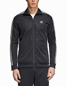 AfB_X IWiX Y WPbg adidas Originals Beckenbauer Tracktop gbNgbv W[W Black