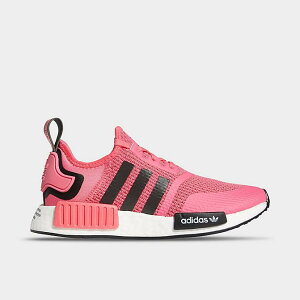 AfB_X IWiX LbY/fB[X adidas Originals NMD R1 GS Xj[J[Super Pink/Black/White