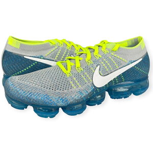 iCL FCp[}bNX tCjbg O[ u[ jOV[Y Xj[J[ Nike Air Vapormax Flyknit "Sprite" - Grey/Blue