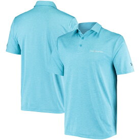 アンダーアーマー メンズ "THE PLAYERS" Under Armour Playoff 2.0 Performance Polo ポロシャツ 半袖 ゴルフ Heathered Teal