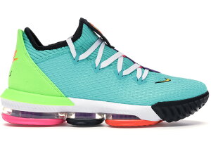 �i�C�L �����Y ���u����16���[ Nike Lebron 16 Low Air Max Trainer 2 �o�b�V�� Hyper Jade/Total Orange/Electric Green