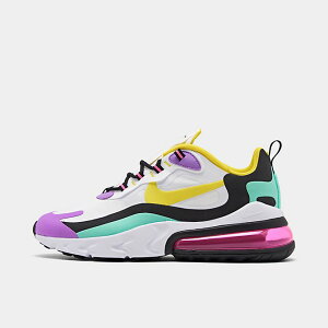 iCL Y GA}bNX270 NIKE AIR MAX 270 REACT CASUAL SHOES Xj[J[ White/Dynamic Yellow/Black