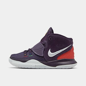 �i�C�L �L�b�Y/�W���j�A �J�C���[6 Nike Kyrie 6 PS �o�b�V�� Grand Purple/Multi-Color/White �~�j�o�X