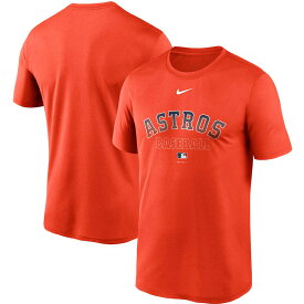 ナイキ メンズ Tシャツ Houston Astros Nike Authentic Collection Legend Performance T-Shirt 半袖 Orange