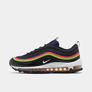iCL Y GA}bNX97 NIKE AIR MAX 97 CASUAL SHOES Xj[J[ Black/White/Court Purple/Kumquat