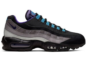 iCL Y GA}bNX95 Air Max 95 Black Court Purple Teal Nebula BLACK/COURT PURPLE-TEAL