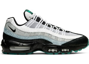 iCL Y GA}bNX95 Air Max 95 Day of the Dead 2019 WHITE/BLACK-ALUMINUM