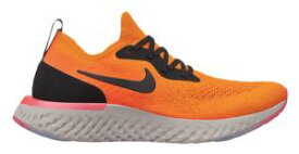 ナイキ レディース/ウーマン ランニングシューズ Nike Epic React Flyknit スニーカー リアクト フライニット Copper Flash/Black/Flash Crimson/Moon Particle