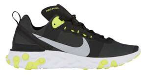 iCL Y jOV[Y Nike React Element 55 Xj[J[ ANg Black/Volt/Cool Grey/White