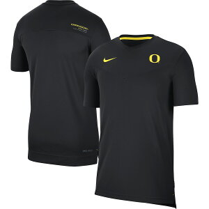 �i�C�L �����Y T�V���c Oregon Ducks Nike Coach UV Performance T-Shirt - Black