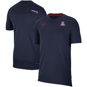 �i�C�L �����Y T�V���c Arizona Wildcats Nike Coach UV Performance T-Shirt - Navy