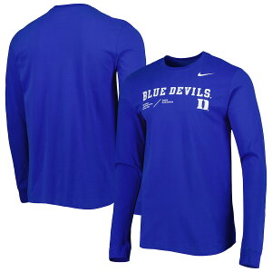 �i�C�L �����Y T�V���c ���� ����T "Duke Blue Devils" Nike Team Practice Performance Long Sleeve T-Shirt - Royal