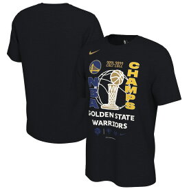 ナイキ メンズ Tシャツ ウォリアーズ "Golden State Warriors" Nike 2022 NBA Finals Champions Locker Room T-Shirt - Black