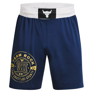 [ A_[A[}[ vWFNgbN {NT[pc V[c Under Armour Men's Project Rock Boxing Shorts - Academy/White