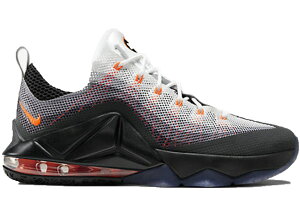 iCL Y GA}bNX95 Nike Air Max 95 LeBron 12 Low WOLF GREY/WHITE-TEAM ORANGE-BLACK