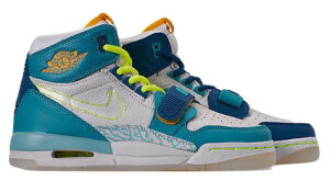GAW[_ KV[ LbY/fB[X Air Jordan Legacy 312 GS Xj[J[ Blue Lagoon/Clear/Team Royal