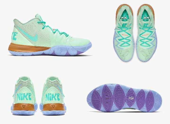 楽天市場】ナイキ メンズ カイリー5 スポンジボブ Nike Kyrie 5 IV 