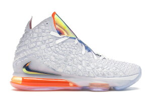 �i�C�L �����Y ���u����17 Nike LeBron 17 Future Air �o�b�V�� White/Tech Grey-Quasar Purple