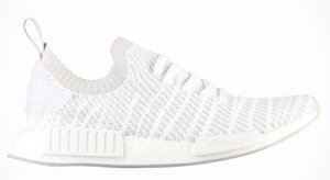 AfB_X Y adidas Originals NMD R1 STLT Primeknit Xj[J[ jOV[Y White/Grey/Crystal White