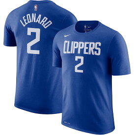 ナイキ メンズ Tシャツ Kawhi Leonard LA Clippers Nike 2019/2020 Name & Number Performance T-Shirt 半袖 Royal