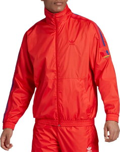 AfB_X Y adidas Originals Men's 3D Trefoil 3-Stripes Track Jacket WPbg ACTIVE RED AE^[