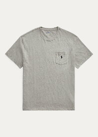 ポロ ラルフローレン メンズ Polo Ralph Laure Classic Fit Pocket T-Shirt Tシャツ 半袖 Dark Vintage Heather