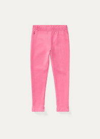 ラルフローレン 2-6X ガールズ/キッズ Polo Ralph Lauren Bow-Back Jersey Legging レギンス パンツ Baja Pink 女の子